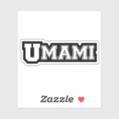 UMAMI COLLEGE STICKER (Vel)