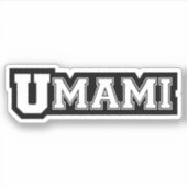 UMAMI COLLEGE STICKER (Voorkant)