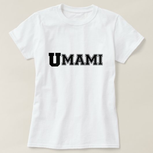 UMAMI COLLEGE T-SHIRT (Design voorkant)