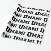 UMAMI COLLEGE WRAPPINGSPAPIER CADEAUPAPIER (Uitgerold)