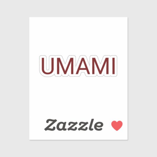 Umami Sticker (Vel)