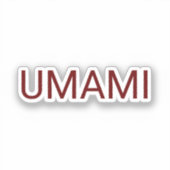 Umami Sticker (Voorkant)