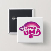 UmaMusume: Mijn kleine Uma Vierkante Button 5,1 Cm (Voorkant /achterkant)