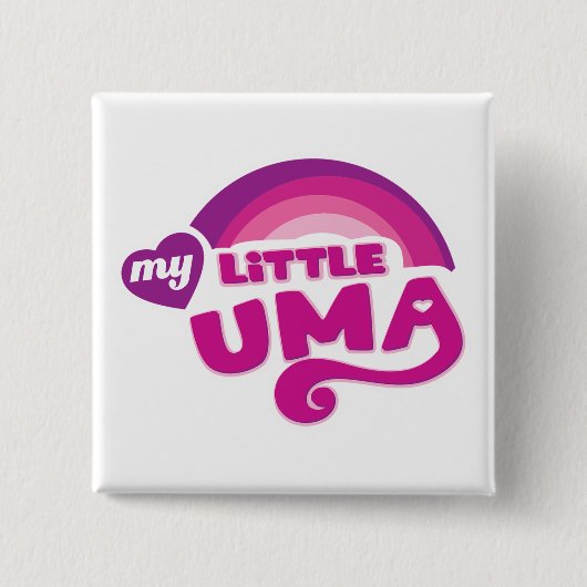 UmaMusume: Mijn kleine Uma Vierkante Button 5,1 Cm (Voorkant)