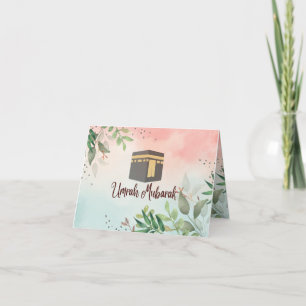 Umarh Mubarak Bedankkaart