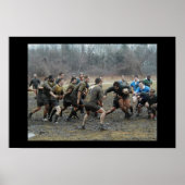 UMass Lowell Mannen Rugby Poster (Voorkant)