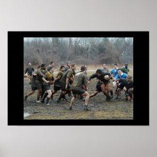 UMass Lowell Mannen Rugby Poster