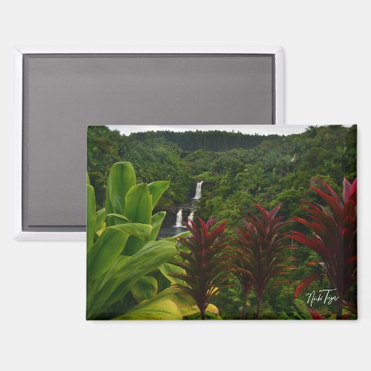 Umauma Herfsten, Hawaii magneet (Voorkant / Achterkant)