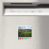 UMB013 SPOLETO I Love, Umbria, Italy, Fridge Magneet (Insitu (Vaatwasser))