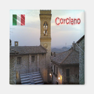UMB029 CORCIANO, Umbrië, Italië, Fridge Magneet