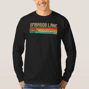 Umbagog Lake Maine  Funny Vist Camping S T-shirt