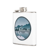 Umbagog Lake New Hampshire Reflectie Heupfles (Links)