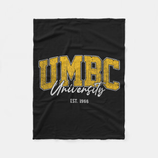 UMBC Institute of Technology Arch Vintage voor Man Fleece Deken