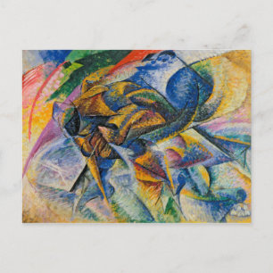 Umberto Boccioni, 1913, Dynamisme van een fietser, Briefkaart