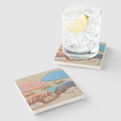 Umbrella 2 stenen onderzetter (Zijkant)