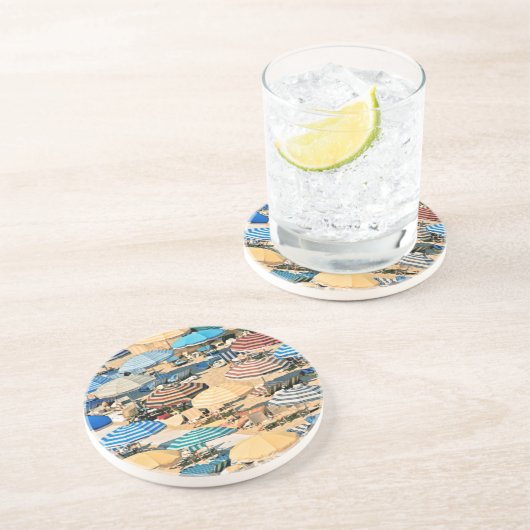 Umbrella 3 zandsteen onderzetter (Zijkant)