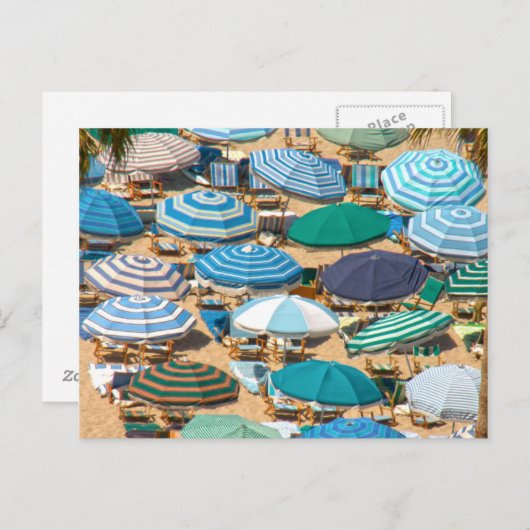 Umbrella 4 briefkaart (Voorkant / Achterkant)