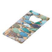 Umbrella 4 creditkaart flessenopener (Achterkant Gekanteld)