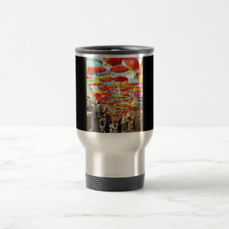 Umbrella Art Travel Mug Reisbeker