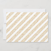 Umbrella Baby shower Invitation Kaart (Achterkant)