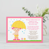 Umbrella Baby Sprinkle Showroze Kaart (Staand voorkant)