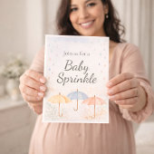 Umbrella Baby Sprinkle Uitnodiging