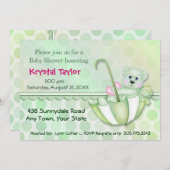 Umbrella Beer Mint - Uitnodiging (Voorkant / Achterkant)