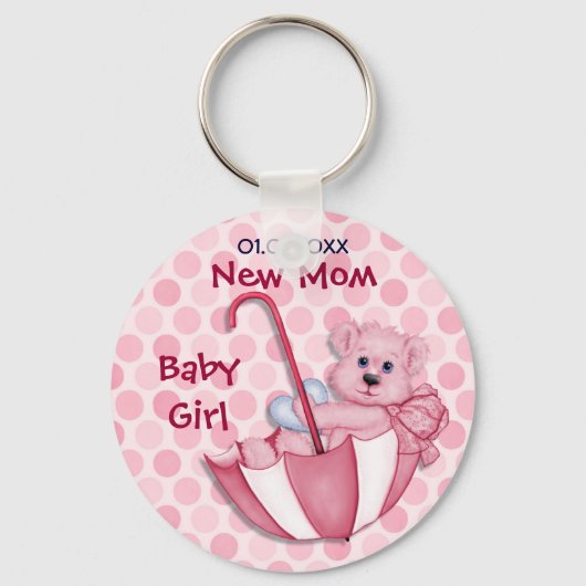 Umbrella Beer - New Mam - Girl Sleutelhanger (Voorkant)