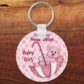Umbrella Beer - New Mam - Girl Sleutelhanger (Voorkant)