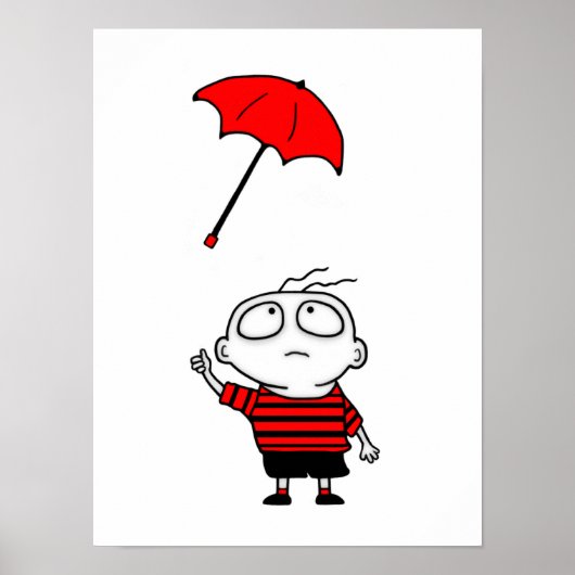 Umbrella Boy Poster (Voorkant)