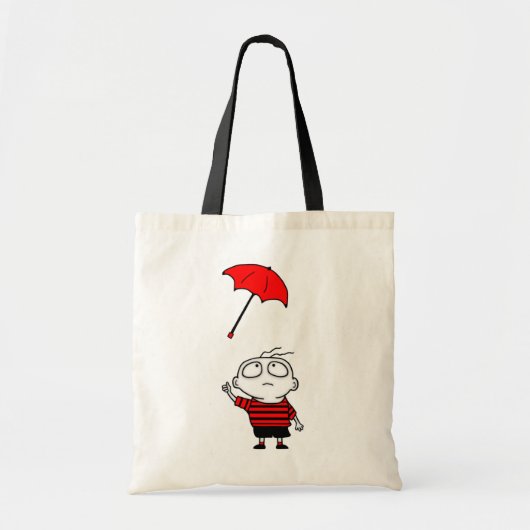 Umbrella Boy Tote Bag (Voorkant)