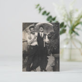 Umbrella Boys Briefkaart (Staand voorkant)