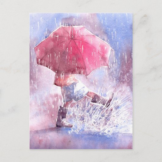 Umbrella Briefkaart (Voorkant)