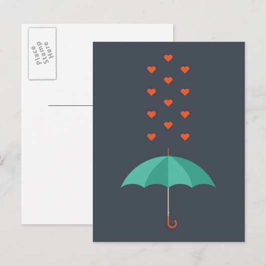 Umbrella Briefkaart (Voorkant / Achterkant)