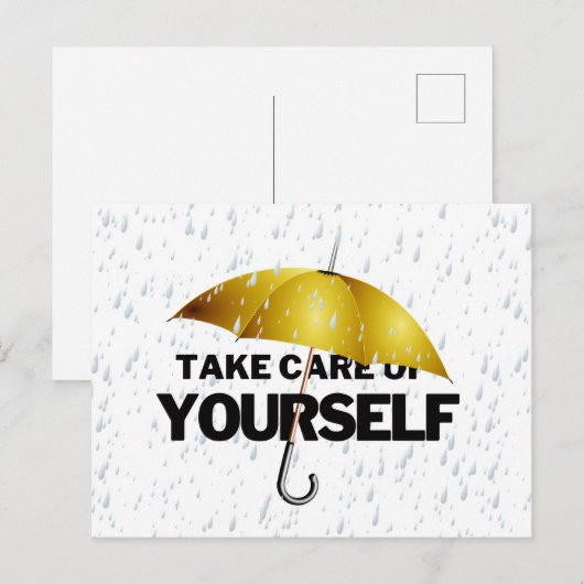 Umbrella Briefkaart (Voorkant / Achterkant)
