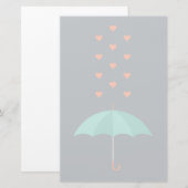 Umbrella Briefpapier (Voorkant / Achterkant)