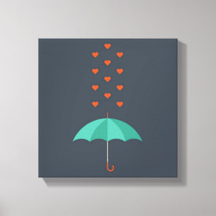 Umbrella Canvas Afdruk