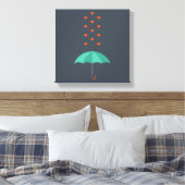 Umbrella Canvas Afdruk (Insitu (Slaapkamer))
