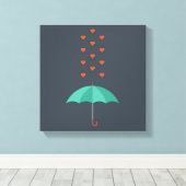 Umbrella Canvas Afdruk (Insitu (Houten vloer))