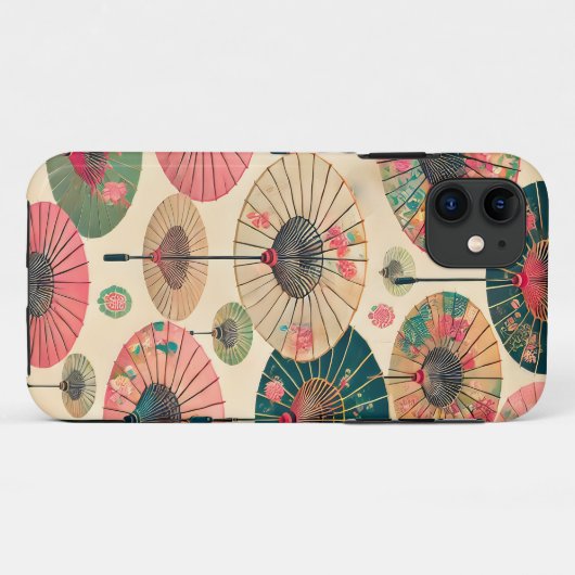 umbrella Case-Mate iPhone case (Achterkant (horizontaal))