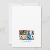 Umbrella Cat Hearts beroemd gemaakt door Bihrle Kaart (Achterkant)