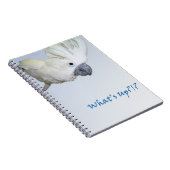 Umbrella Cockatau vraagt zich af wat er is Notitieboek (Rechterzijde)