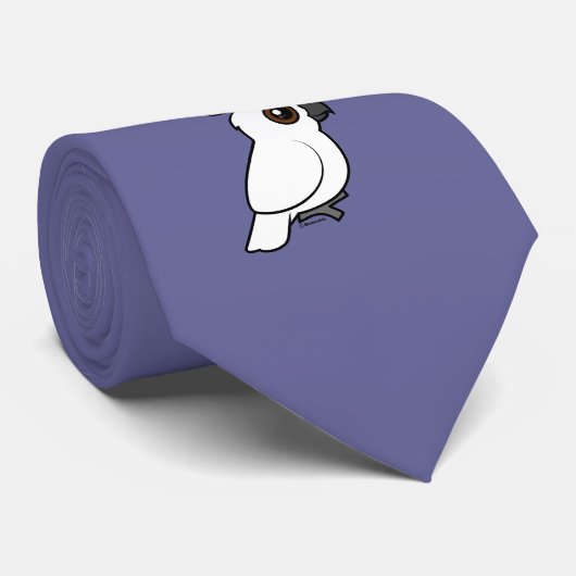 Umbrella Cockato (getogen) Stropdas (Opgerold)