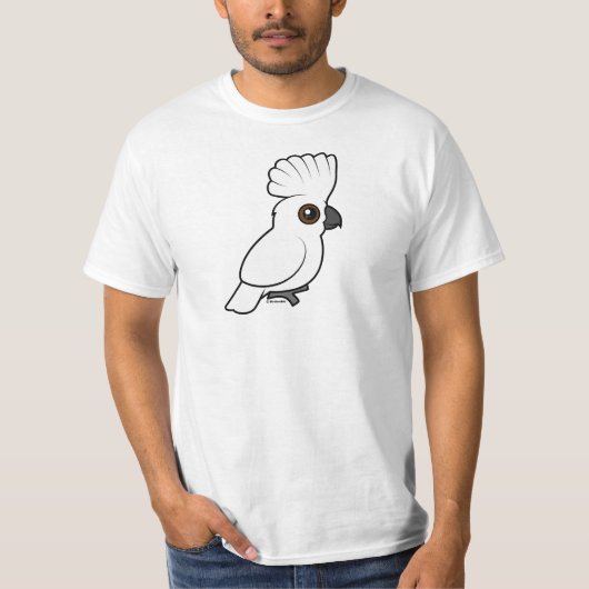 Umbrella Cockato (getogen) T-shirt (Voorkant)