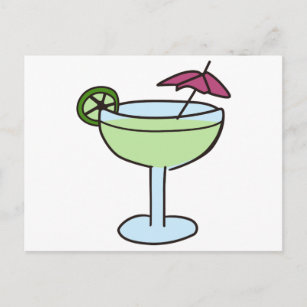 Umbrella Drink Briefkaart