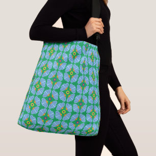 Umbrella Flowers Crossbody Bag (2 maten) Tas