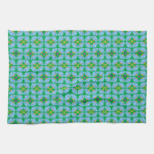 Umbrella Flowers Kitchen Towel Theedoek (Horizontaal)