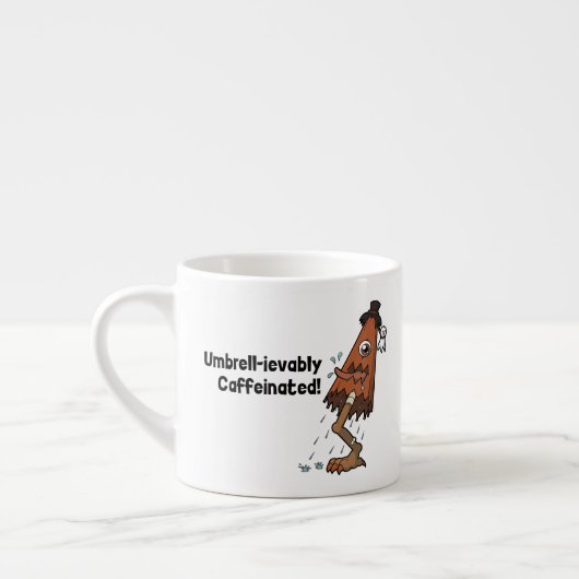 Umbrella Ghost Yokai- Umbrell-ievably Caffeinated Espresso Kop (Links)