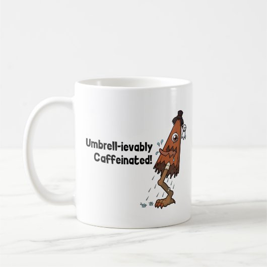 Umbrella Ghost Yokai- Umbrell-ievably Caffeinated Koffiemok (Links)