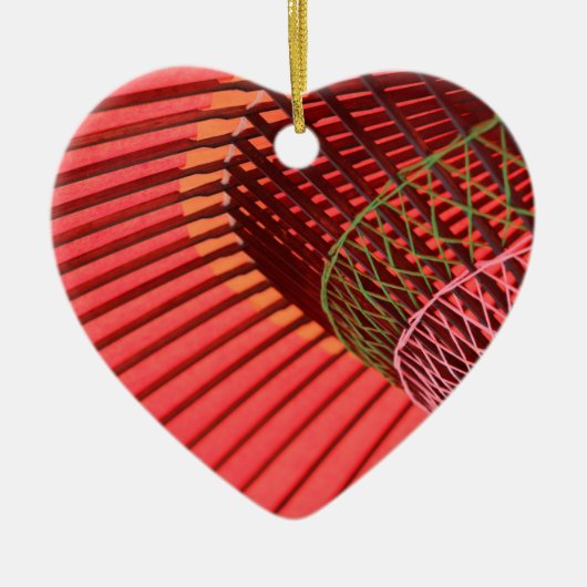 Umbrella Japanse paraplu Keramisch Ornament (Voorkant)